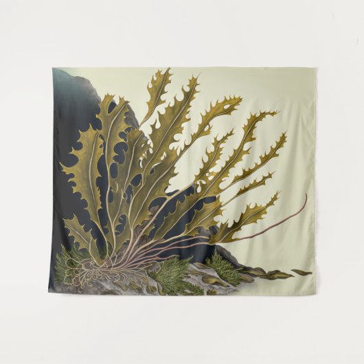 Tidal Fronds タペストリー (正面(横))