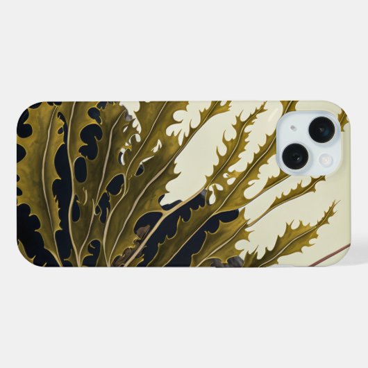 Tidal Fronds iPhoneケース (裏面横)