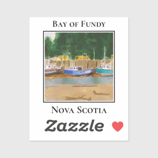 Tidal Majesty of Fundy, Boats シール (シート)