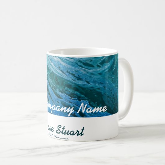 TIdal motion コーヒーマグカップ (正面右)