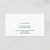 TIdal motion 名刺 (裏面)