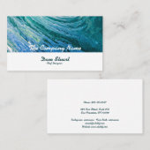 TIdal motion 名刺 (正面/裏面)