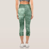 🌊💙 Tidal Motion Aquamarine カプリレギンス (裏面)