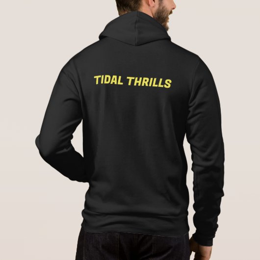 "TIDAL THRILLS" パーカ (裏面)