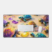 "Tidal Treasure Hunt" デスクマット (キーボード&マウス)