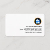 Tidal Wave Plumbing Waters 名刺 (裏面)