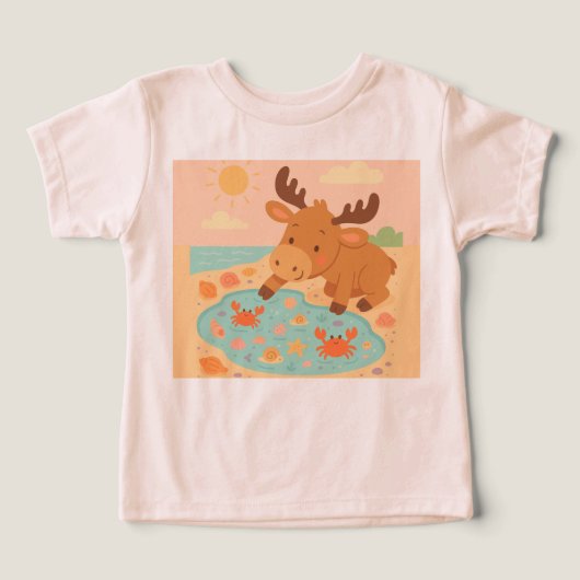 Tide Pool Treasures – Nature Explorer T-Shirt (デザイン正面)