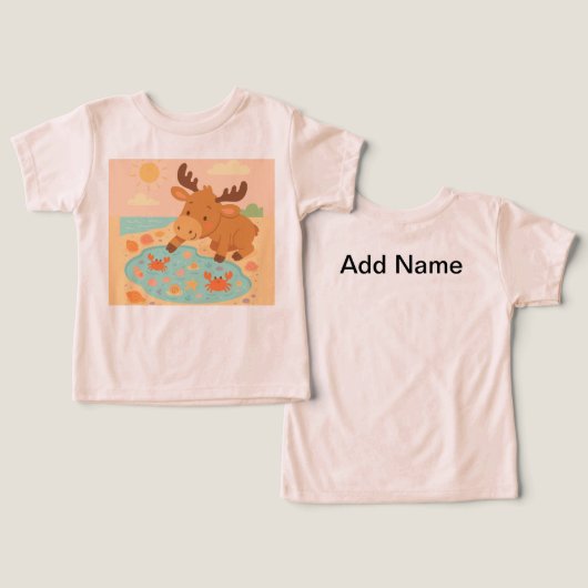 Tide Pool Treasures – Nature Explorer T-Shirt (デザイン正面&裏面)