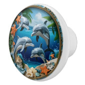 Tide Treasures Dolphins セラミックノブ (右)