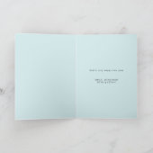 Tidings Great Joy Nativity Folded Christmas  シーズンカード (内部)