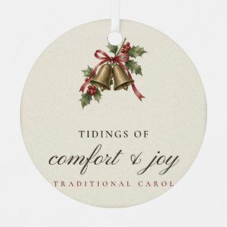 Tidings of Comfort and Joy クリスマスオーナメント