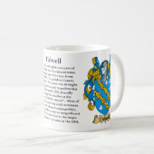 Tidwell、起源、意味および頂上のマグ コーヒーマグカップ (正面右)