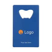 Tidyモノクロ企業の クレジットカード栓抜き (正面)