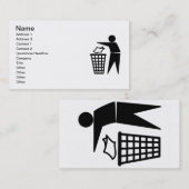 tidy man 名刺 (正面/裏面)
