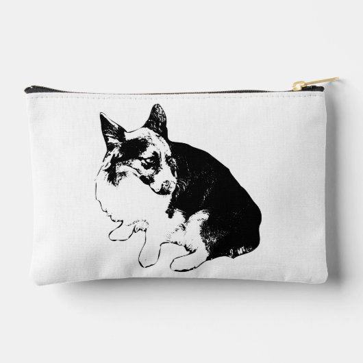 Tidy Pouch, Sitter Print アクセサリーポーチ (裏面)