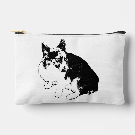 Tidy Pouch, Sitter Print アクセサリーポーチ (正面)