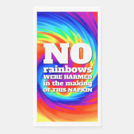 TieおもしろいDyeの虹が傷つけられた…