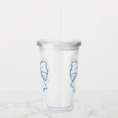 Tie アクリルタンブラー (右)