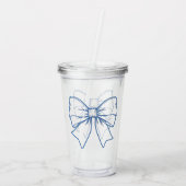 Tie アクリルタンブラー (裏面)