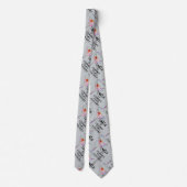 TIE - ウォッカはセラピーより安い ネクタイ (裏面)