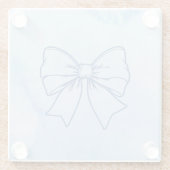 Tie ガラスコースター (裏面)