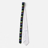 TIE - グラスは半分満タン ネクタイ (裏面)