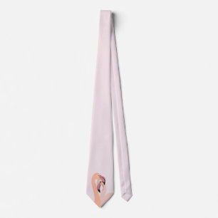 Tie、フラミンゴ・ラブ ネクタイ