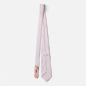 Tie、フラミンゴ・ラブ ネクタイ (裏面)