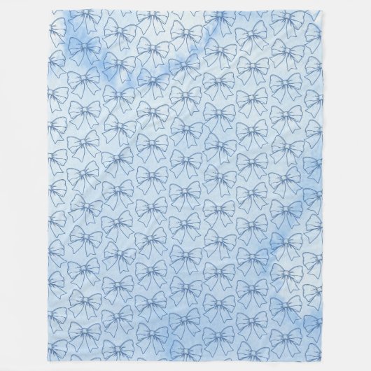 Tie フリースブランケット (正面)