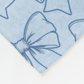 Tie フリースブランケット (角)