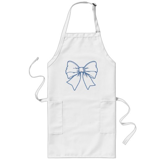 Tie ロングエプロン (正面)