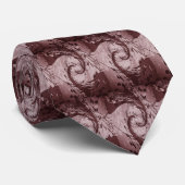 Tie – 中間フラクタルで私を満たす – Mulberry ネクタイ (ロール)