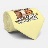 Tie ：私のパパ私の古い私（黄色） ネクタイ (ロール)