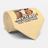 Tie ：私のパパ私の古い私(ochre) ネクタイ (ロール)