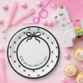Tie a Bow 9インチパーティープレート ペーパープレート (パーティー)
