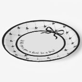 Tie a Bow 9インチパーティープレート ペーパープレート (アングル)