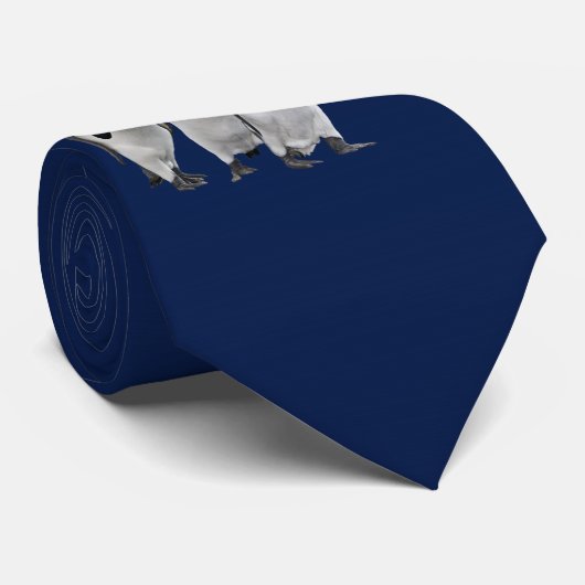Tie Double Sided (海軍) 3人の王 ネクタイ (ロール)