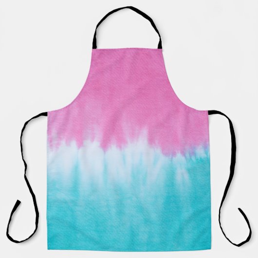 Tie-Dye抽象芸術:綿織物デザイン。 エプロン (正面)