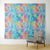 Tie-Dye タペストリー (インサイチュ(横))