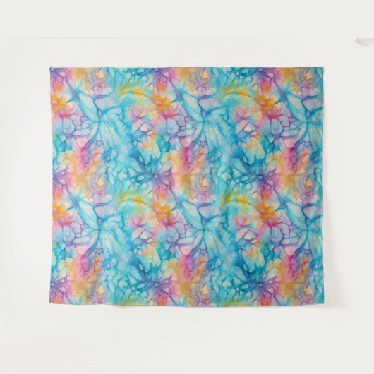 Tie-Dye タペストリー (正面(横))