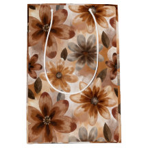 Tie Dye Autumn Floral
