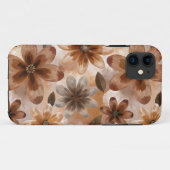 Tie Dye Autumn Floral Case-Mate iPhoneケース (裏面(横))
