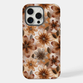 Tie Dye Autumn Floral iPhone 15 Pro Maxケース