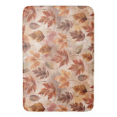 Tie Dye Autumn Leaves バスマット (正面縦)