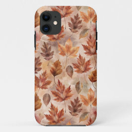 Tie Dye Autumn Leaves iPhone 11 ケース
