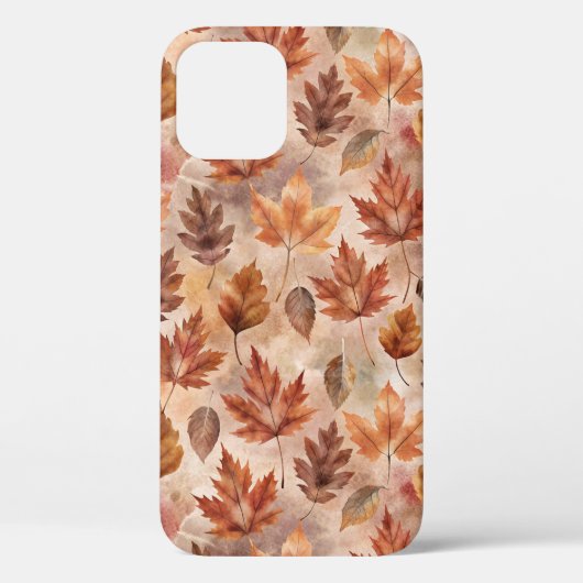 Tie Dye Autumn Leaves Case-Mate iPhoneケース (裏面)