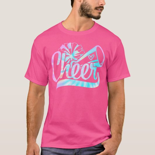 Tie Dye Cheer Cheerleading For Cheerleader Squad G Tシャツ (正面)