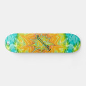 Tie Dye Dd Brand  スケートボード (横)