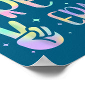 Tie Dye In My Pre-k Era  ポスター (角)