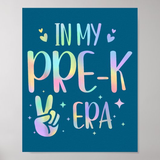 Tie Dye In My Pre-k Era  ポスター (正面)